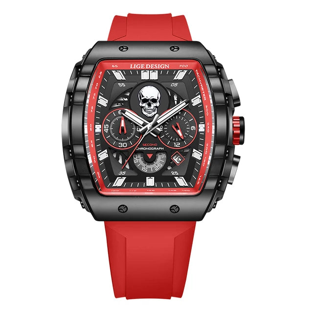 Memento Mori Skull Chrono