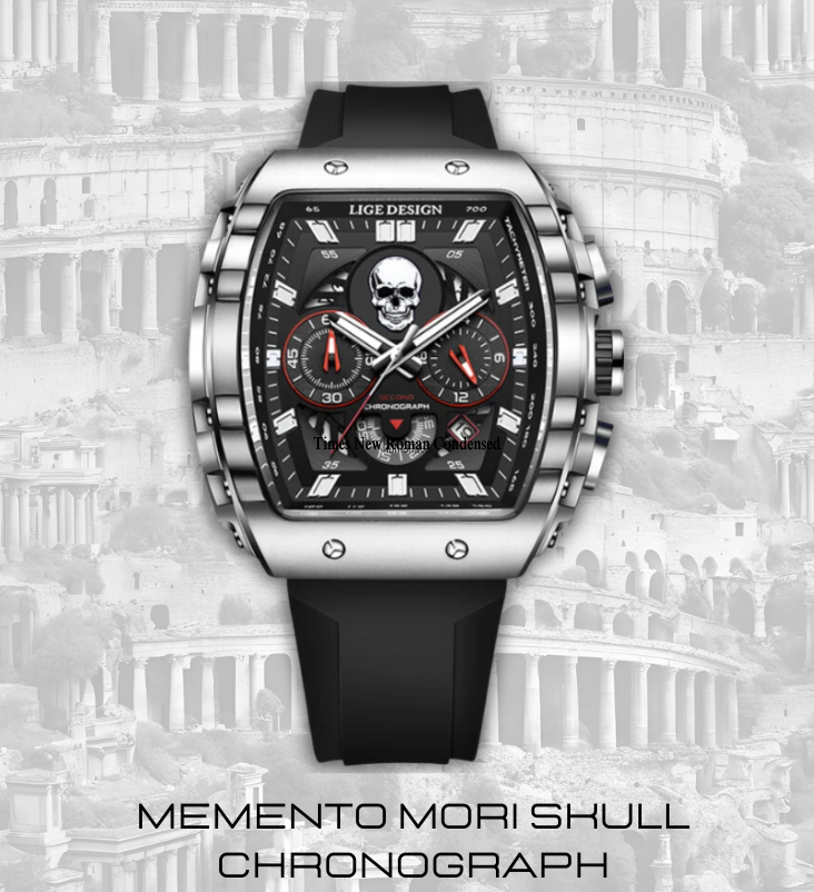 Memento Mori Skull Chrono