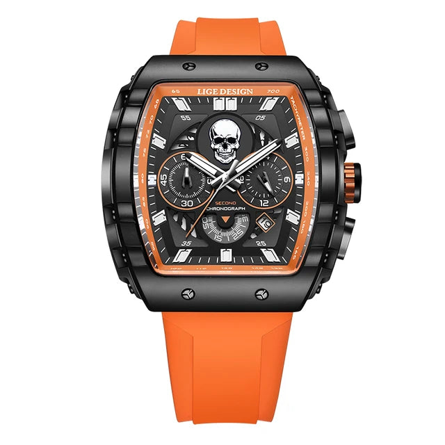 Memento Mori Skull Chrono