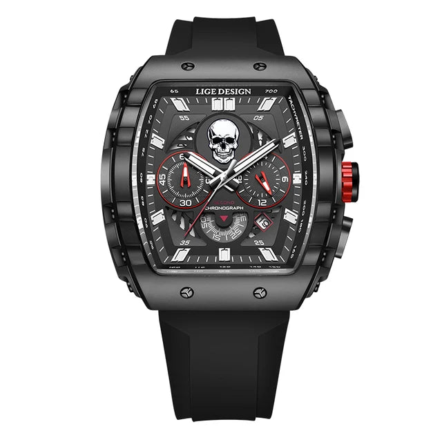 Memento Mori Skull Chrono