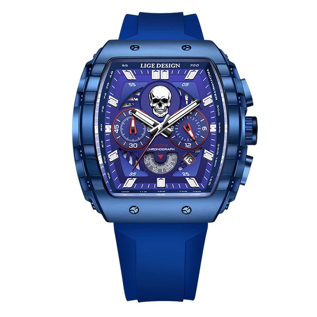 Memento Mori Skull Chrono